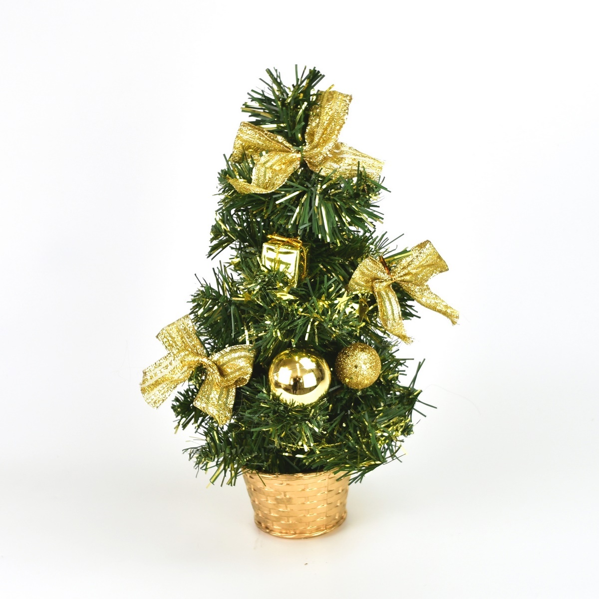 Vánoční stromek zdobený Lisa zlatá