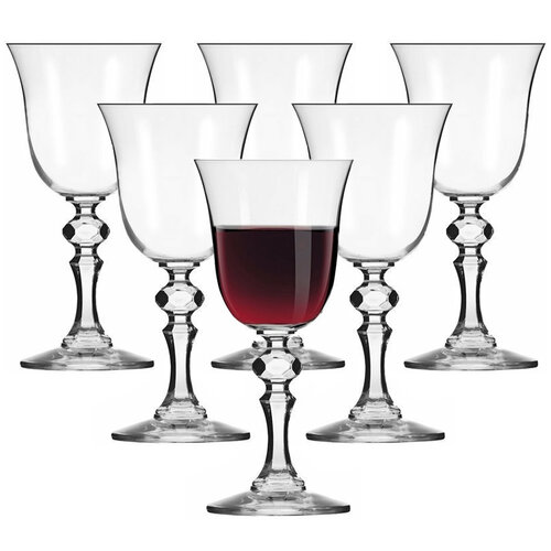 Krosno 6dílná sada sklenic na červené víno Krista
