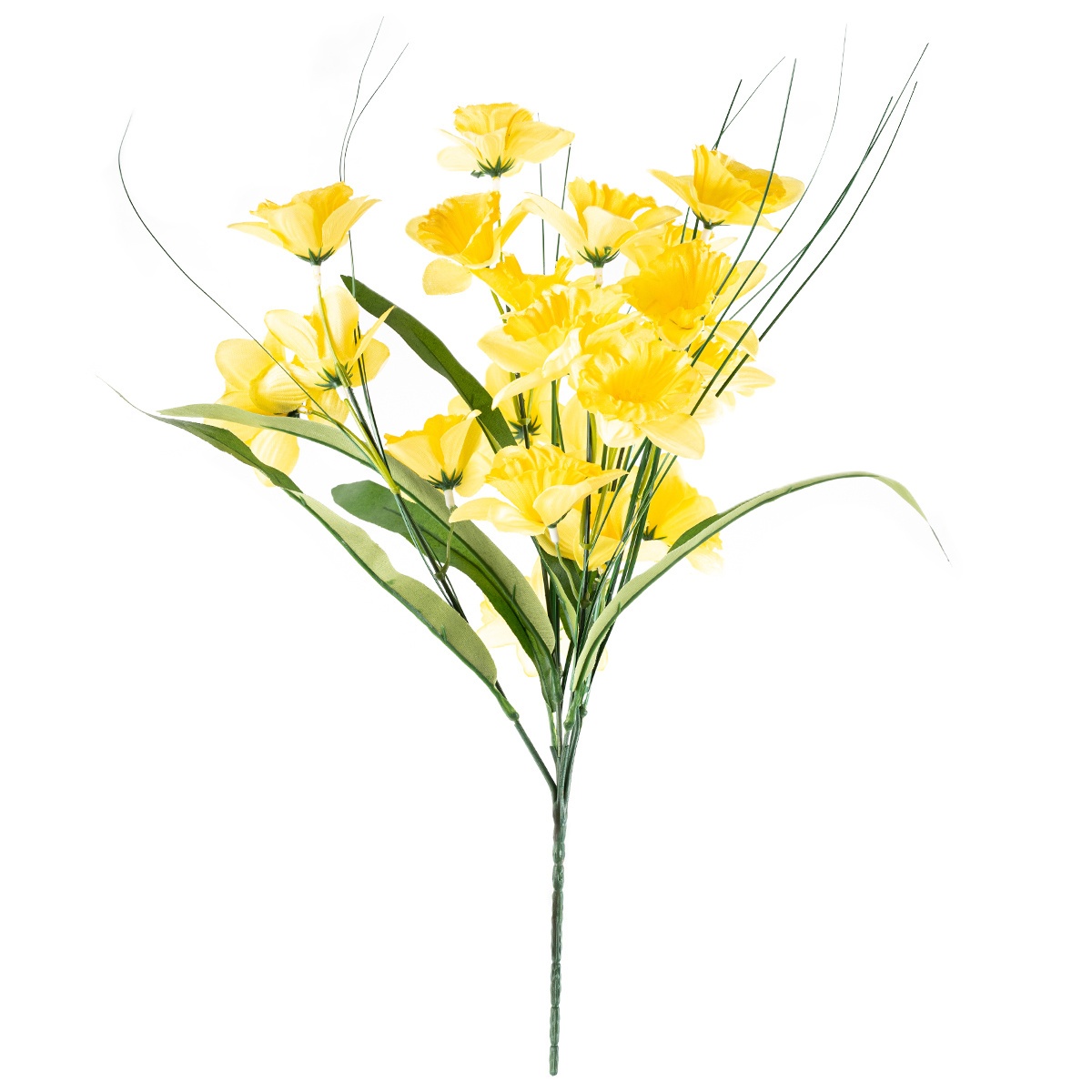 Umělá květina Narcis žlutá